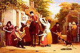 William Frederick Witherington The Village Post Office painting